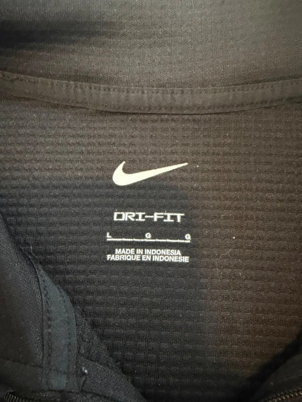 Cleveland Browns Nike Long Sleeve Dri Fit 1/4 zip